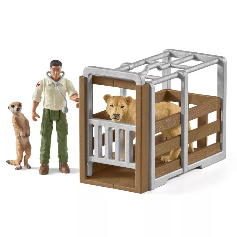 Veľký záchranársky kamión Schleich WILD LIFE 42475
