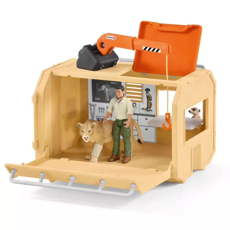 Veľký záchranársky kamión Schleich WILD LIFE 42475