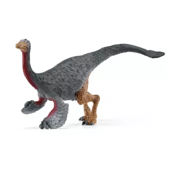 schleich Dinosaurs Gallimimus, 4 rok(y), Dobývanie Zeme, Dinosaury a sopka, hnedá, sivá, červená