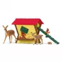 Sada lesných zvierat Schleich 42658S Farebné kŕmne doplnky