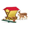 Sada lesných zvierat Schleich 42658S Farebné kŕmne doplnky