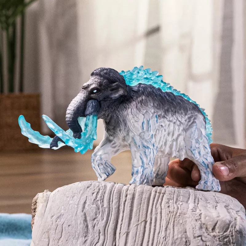 Hracia figúrka Schleich Ľadový mamut model 70829, detailná zberateľská figúrka zvieraťa