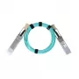 AOC QSFP56 na QSFP56 7 m kábel BlueOptics BO070703W7M-BO, tyrkysová
