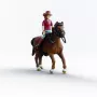 schleich HORSE CLUB Hannah & Cayenne, 5 rokov, kone, viacfarebný