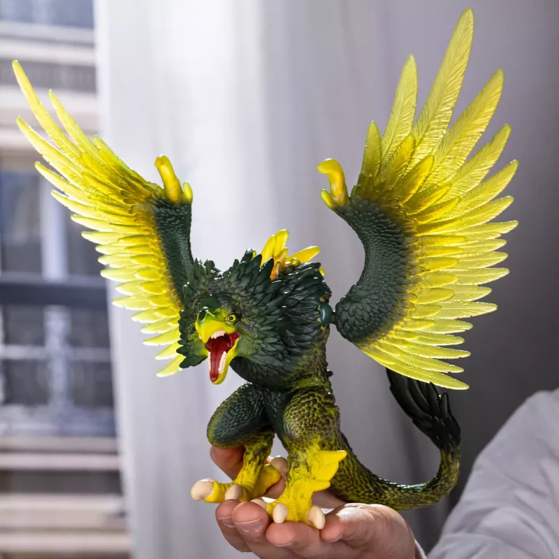 schleich ELDRADOR CREATURES džungľový raptor, 7 rokov, viacfarebný, plast