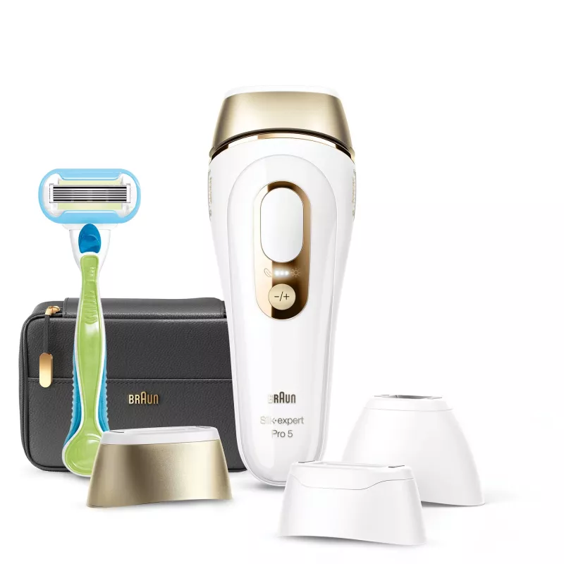 Braun Silk-expert Pro 5 PL5243 Intense Pulsed Light (IPL) zlatá, biela