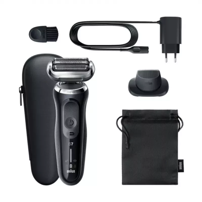 Braun Series 7 71-N1200s fóliový holiaci strojček zastrihávač nehrdzavejúca oceľ