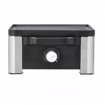 WMF 61.3024.5155 raclette gril 4 osoby čierna, nehrdzavejúca oceľ
