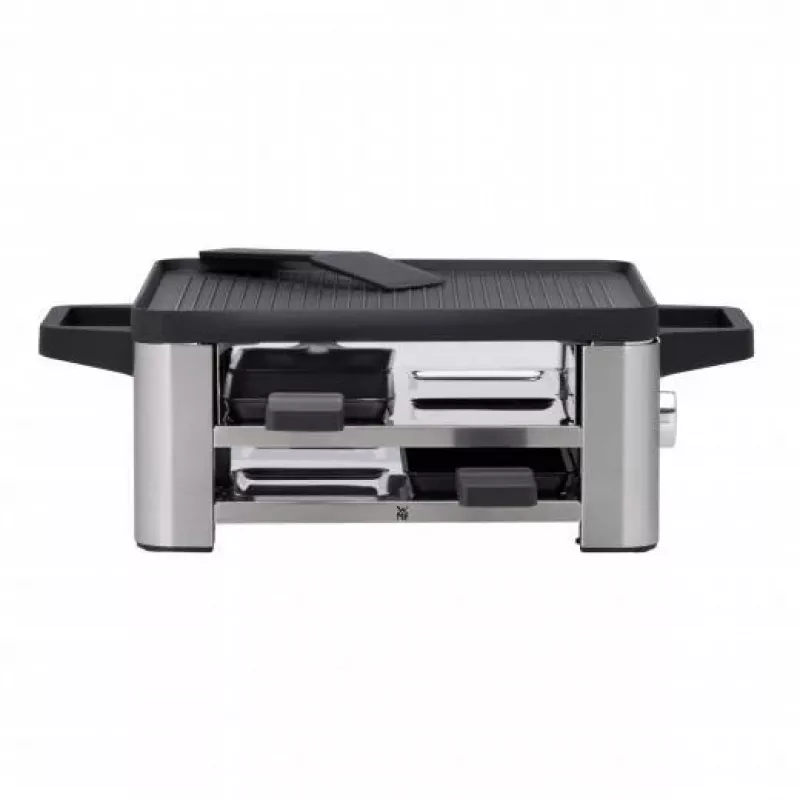 WMF 61.3024.5155 raclette gril 4 osoby čierna, nehrdzavejúca oceľ