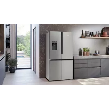 Siemens KF96DPPEA chladnička side-by-side voľne stojaca 574 l nerezová oceľ