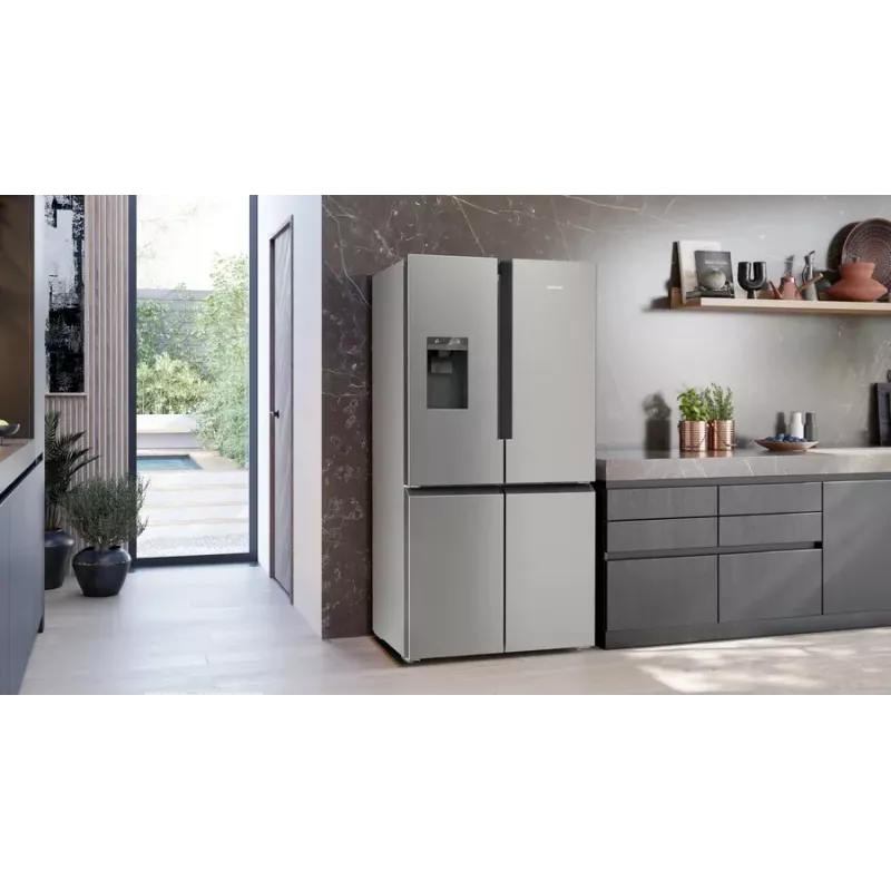 Siemens KF96DPPEA chladnička side-by-side voľne stojaca 574 l nerezová oceľ