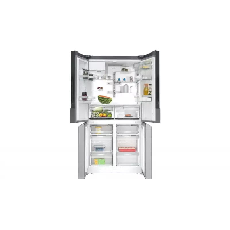 Siemens KF96DPPEA chladnička side-by-side voľne stojaca 574 l nerezová oceľ