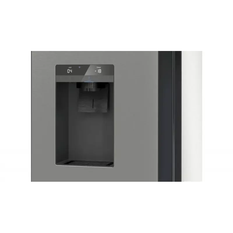 Siemens KF96DPPEA chladnička side-by-side voľne stojaca 574 l nerezová oceľ