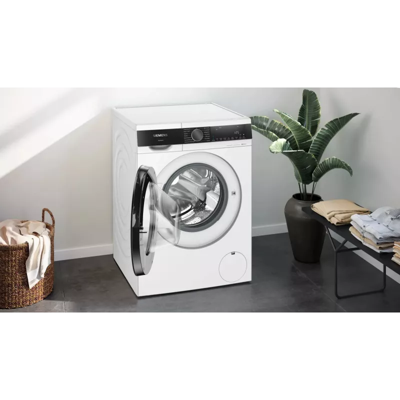 Siemens iQ500 WG44G2Z22 práčka predné plnenie 9 kg 1351 ot/min čierna, biela