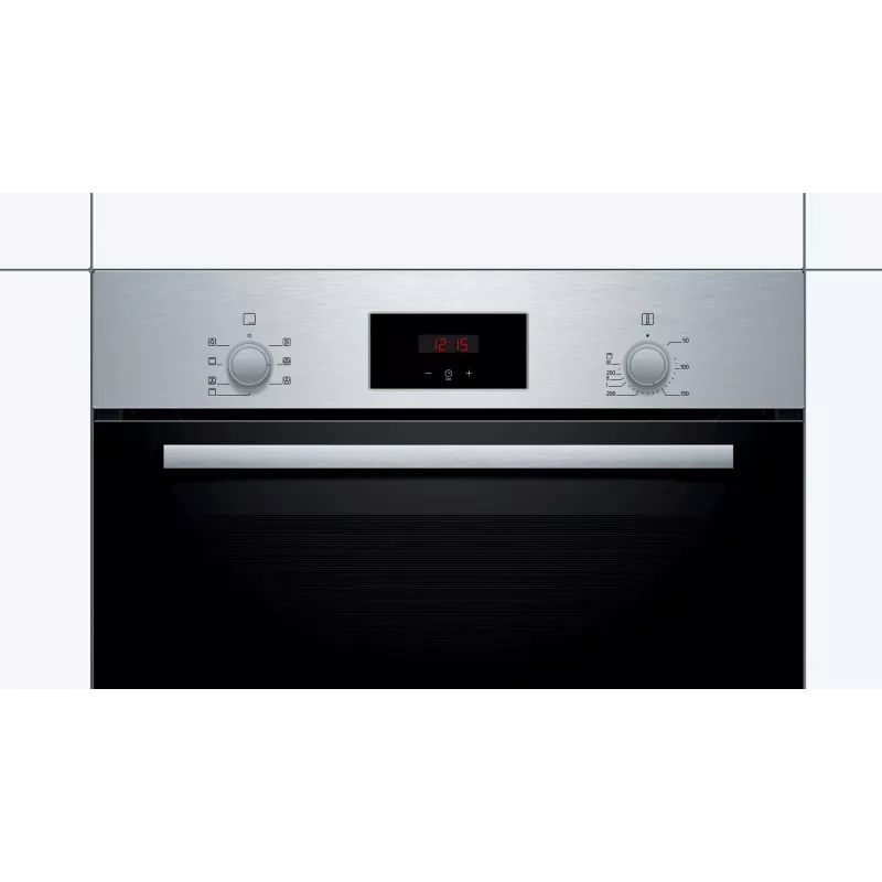 Bosch Serie 2 HBF133BR0 rúra na pečenie 66 L čierna, ušľachtilá oceľ