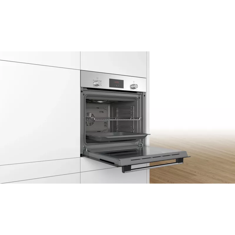 Bosch Serie 2 HBF133BR0 rúra na pečenie 66 L čierna, ušľachtilá oceľ