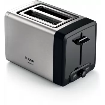 Bosch TAT4P420DE hriankovač 2 plátky 970 W čierny, strieborný
