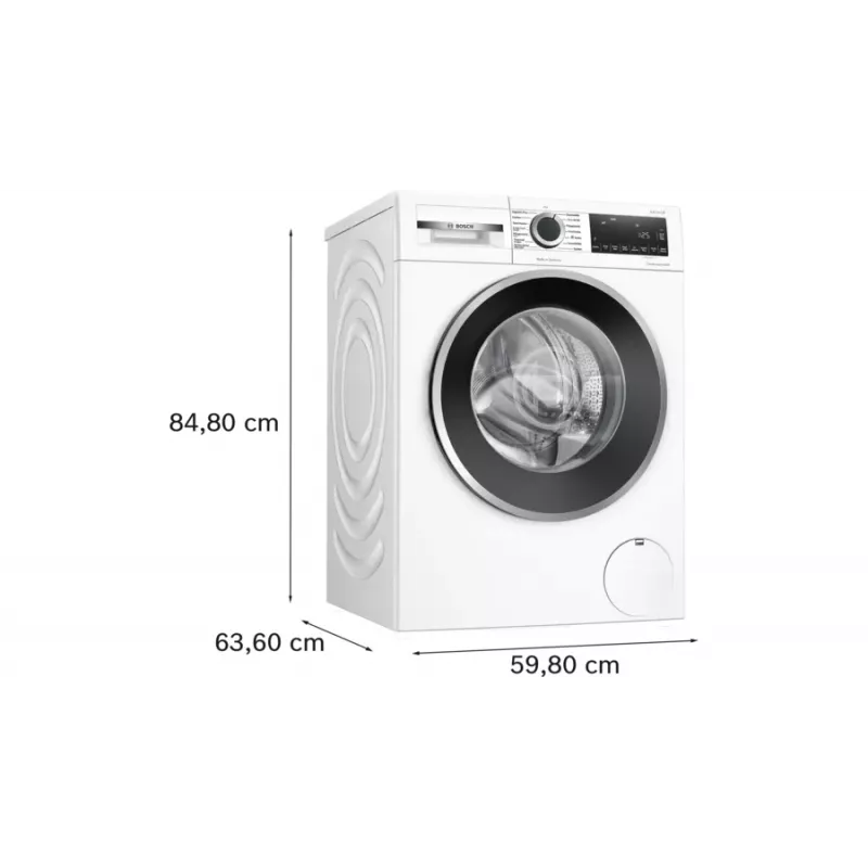 Bosch Serie 6 WGG244120 Práčka s predným plnením 9 kg 1351 ot/min biela
