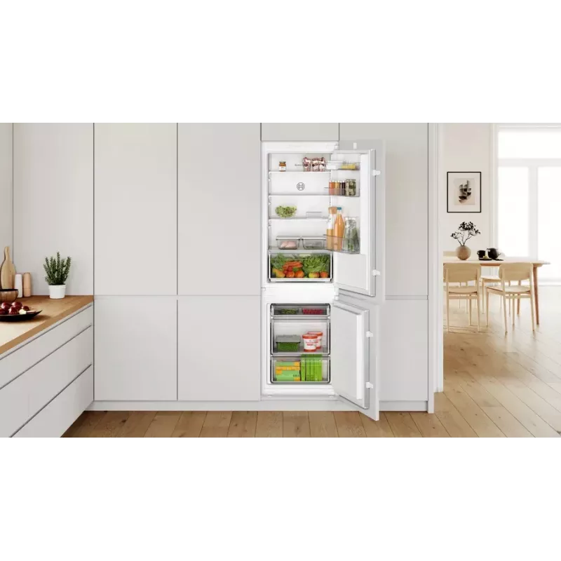Bosch Serie 2 KIV865SE0 Chladnička s mrazničkou vstavaná 267 l biela