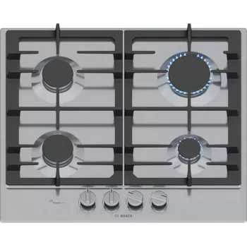 Bosch Serie 6 PCP6A5I90 Varná doska nerez vstavaná 60 cm plynová 4 zóny