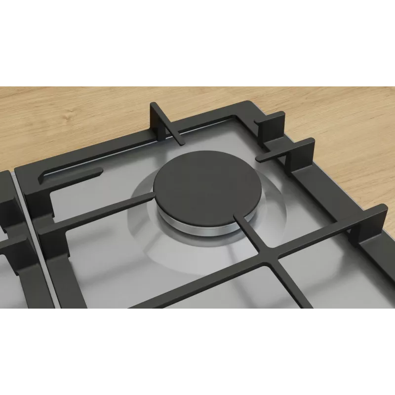 Bosch Serie 6 PCP6A5I90 Varná doska nerez vstavaná 60 cm plynová 4 zóny