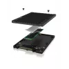 ICY BOX IB-M2U04 puzdro na SSD čierne 2,5 palca