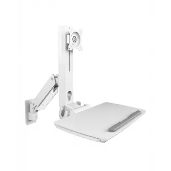 ICY BOX IB-WS700-W 88,9 cm (35 palcov) nástenný držiak biely