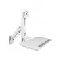 ICY BOX IB-WS700-W 88,9 cm (35 palcov) nástenný držiak biely