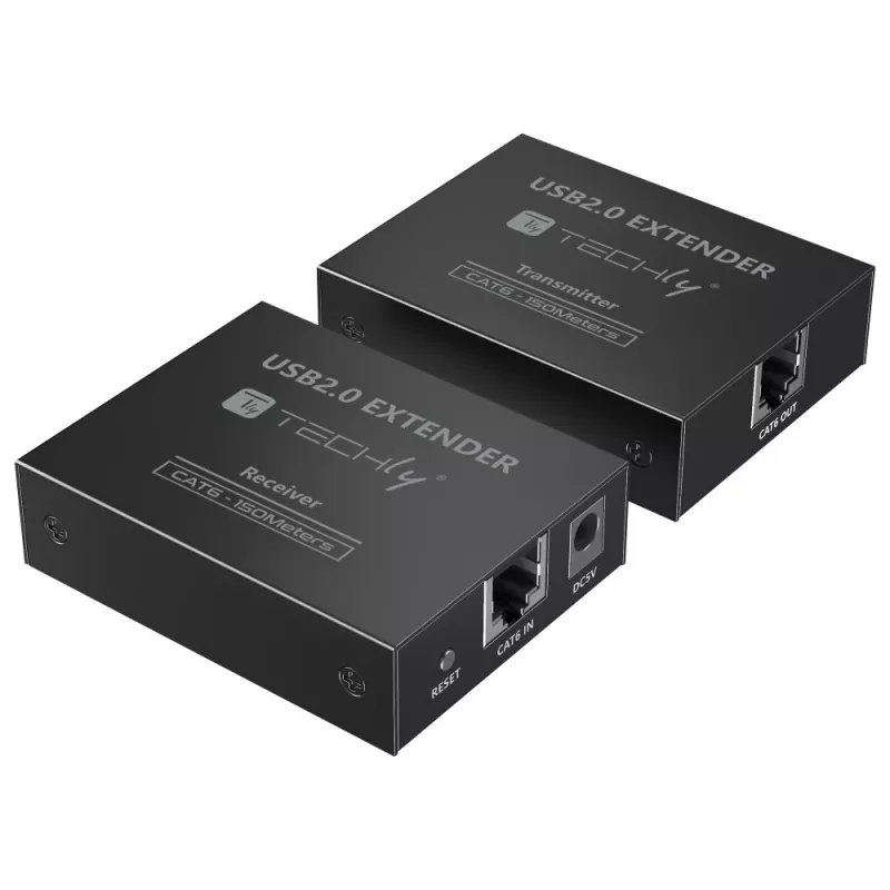 Techly IUSB-EXTEND1504P USB predlžovač vysielač a prijímač