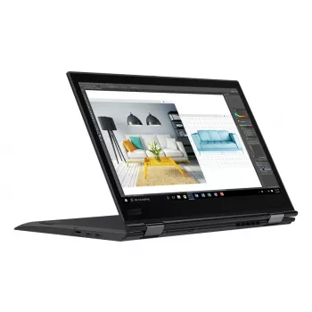 T1A Lenovo ThinkPad X1 Yoga (3rd Gen) Refurbished Intel® Core™ i7 i7-8650U Hybrid (2-in-1) 35,6 cm (14 inch) dotykový displej Full HD 16 GB LPDDR3-SDRAM 512 GB SSD Wi-Fi 6 (802.11ax) Windows 11 Pro nemecký čierny