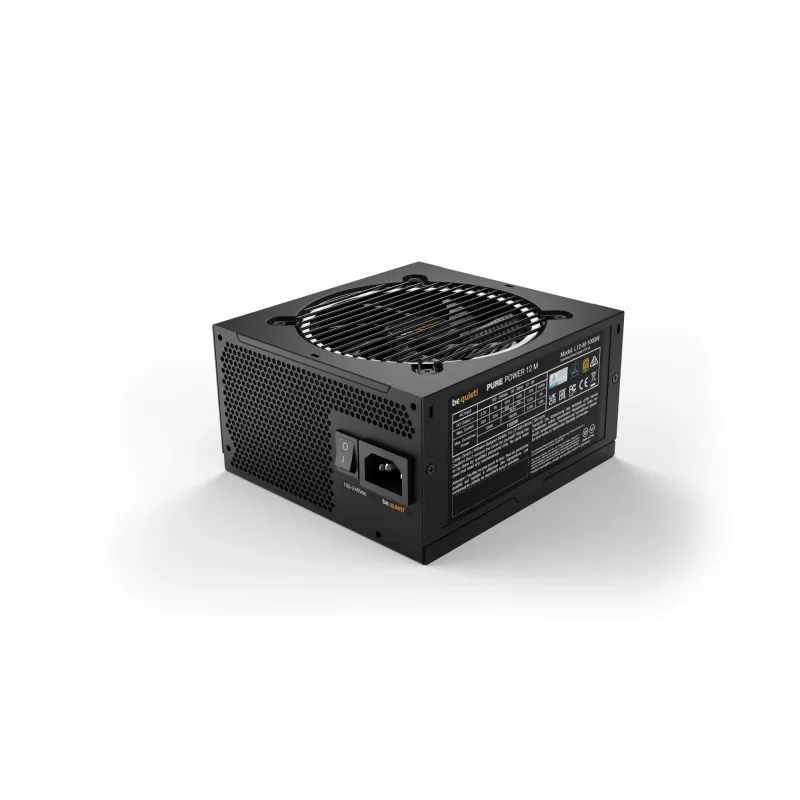 be quiet Pure Power 12 M napájací zdroj 1000 W 20+4 pin ATX ATX čierny