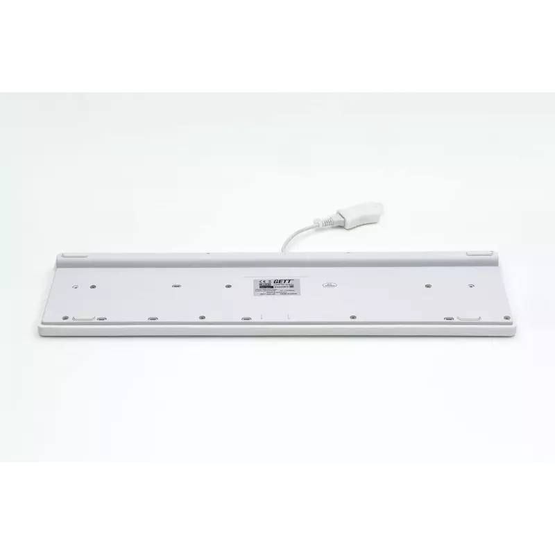 GETT KG25219 Medical USB nemecká biela klávesnica