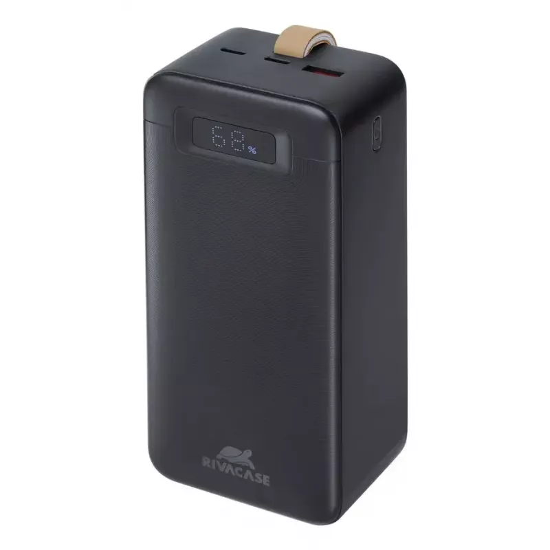 Powerbank Rivacase VA1084 Lithium-Polymer 40000 mAh, Quick Charge 3.0, 2× USB-C + 1× USB-A, čierna