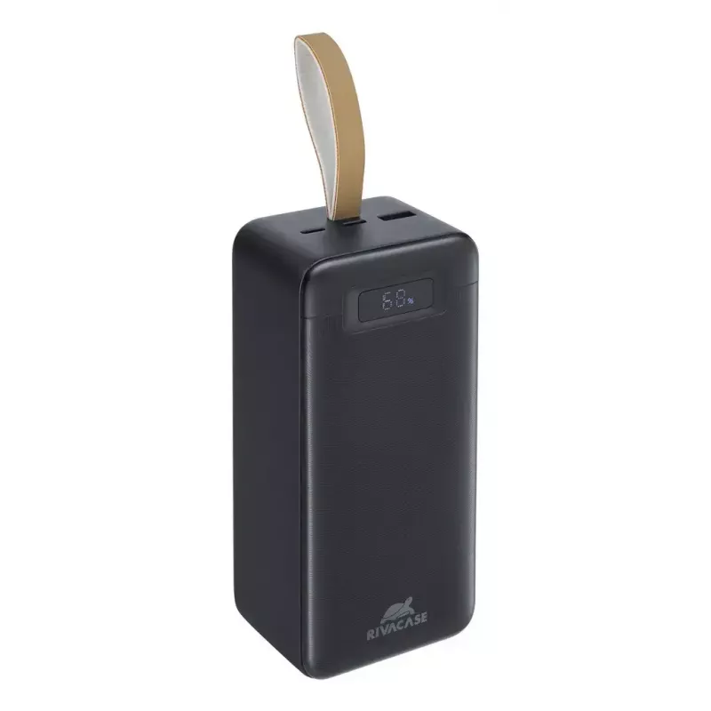 Powerbank Rivacase VA1084 Lithium-Polymer 40000 mAh, Quick Charge 3.0, 2× USB-C + 1× USB-A, čierna