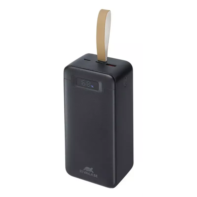 Powerbank Rivacase VA1084 Lithium-Polymer 40000 mAh, Quick Charge 3.0, 2× USB-C + 1× USB-A, čierna