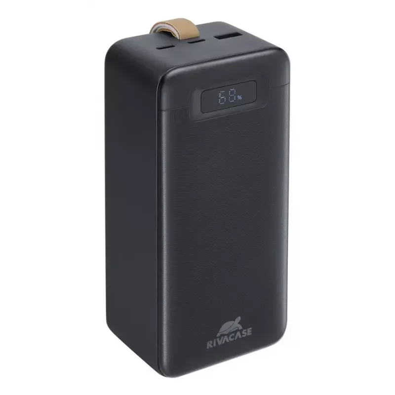Powerbank Rivacase VA1084 Lithium-Polymer 40000 mAh, Quick Charge 3.0, 2× USB-C + 1× USB-A, čierna