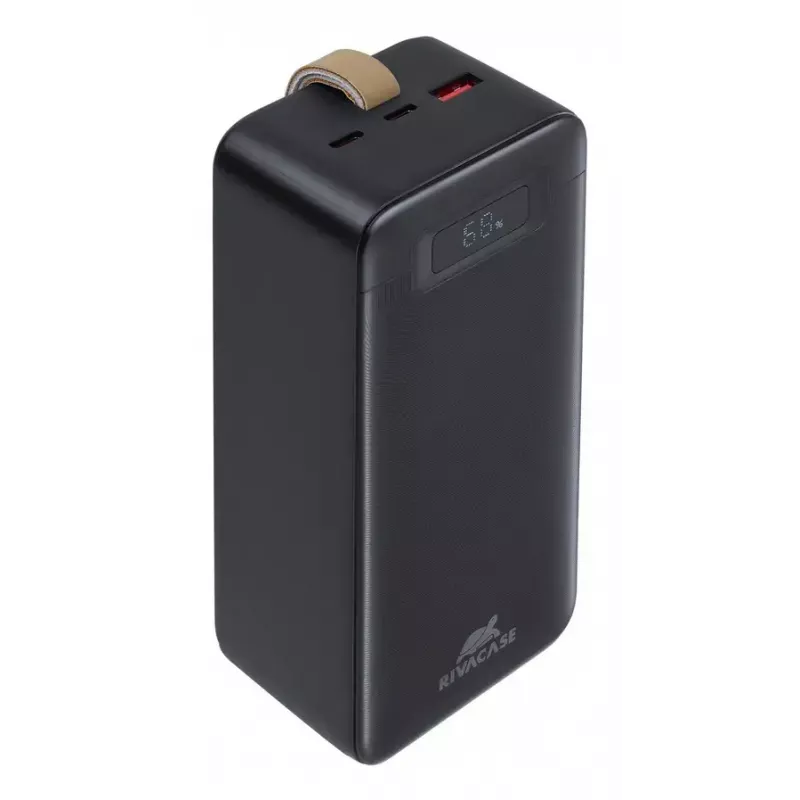 Powerbank Rivacase VA1084 Lithium-Polymer 40000 mAh, Quick Charge 3.0, 2× USB-C + 1× USB-A, čierna