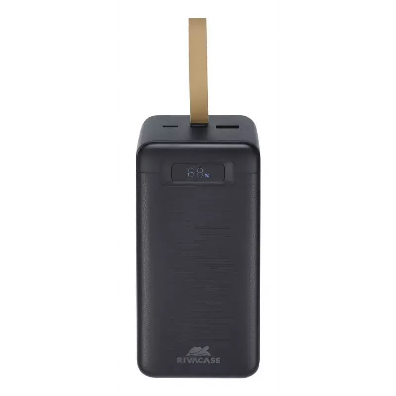 Powerbank Rivacase VA1084 Lithium-Polymer 40000 mAh, Quick Charge 3.0, 2× USB-C + 1× USB-A, čierna
