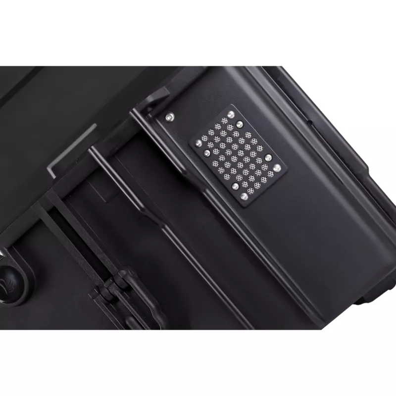 DEQSTER 10-744118 mobilná nabíjačka na tablet čierna, tyrkysová AC interiér, exteriér