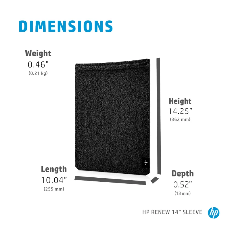 HP Renew 14 puzdro na notebook, puzdro, 35,6 cm (14 palcov), 210 g