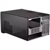 PC skriňa Silverstone Sugo SG12 Desktop čierna