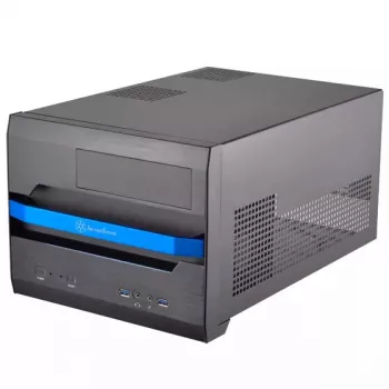 PC skriňa Silverstone Sugo SG12 Desktop čierna