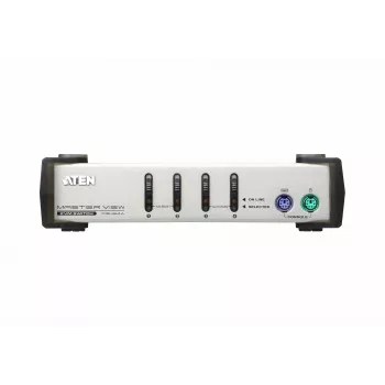 KVM prepínač ATEN CS84A strieborný