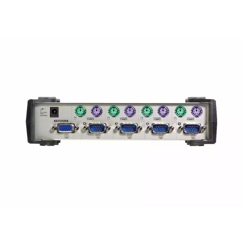 KVM prepínač ATEN CS84A strieborný