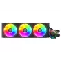 All-in-One kvapalinový chladič COUGAR Gaming CGR-PSDELRGB-B-360 12 cm čierny