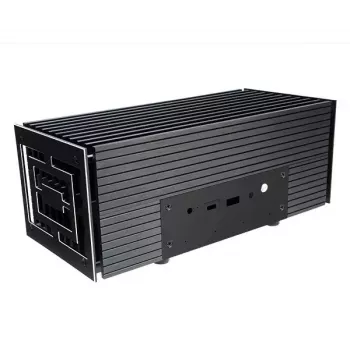 PC skriňa Akasa A-NUC52-M1B Cube čierna