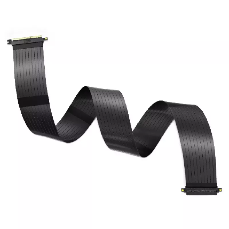 Riser kábel Akasa RISER čierny XL Premium PCIe 3.0 x16 100CM