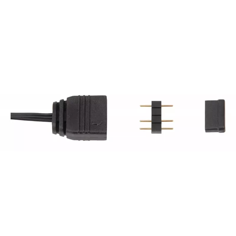 Kábel Silverstone CPL03 0,3 m 4 x 4-pin PWM 4-pin PWM