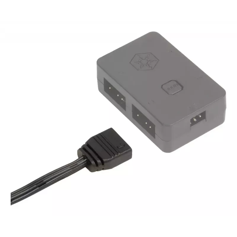 Kábel Silverstone CPL03 0,3 m 4 x 4-pin PWM 4-pin PWM