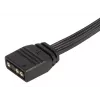 Kábel Silverstone CPL03 0,3 m 4 x 4-pin PWM 4-pin PWM